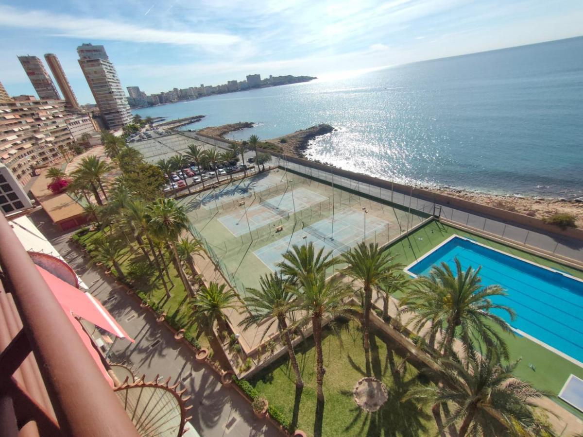 Very Lightful Apartment. Incredible Sea Views. Big Terrace, Swimming Pool. Ac. Very Close To Alicante City Center. Екстер'єр фото