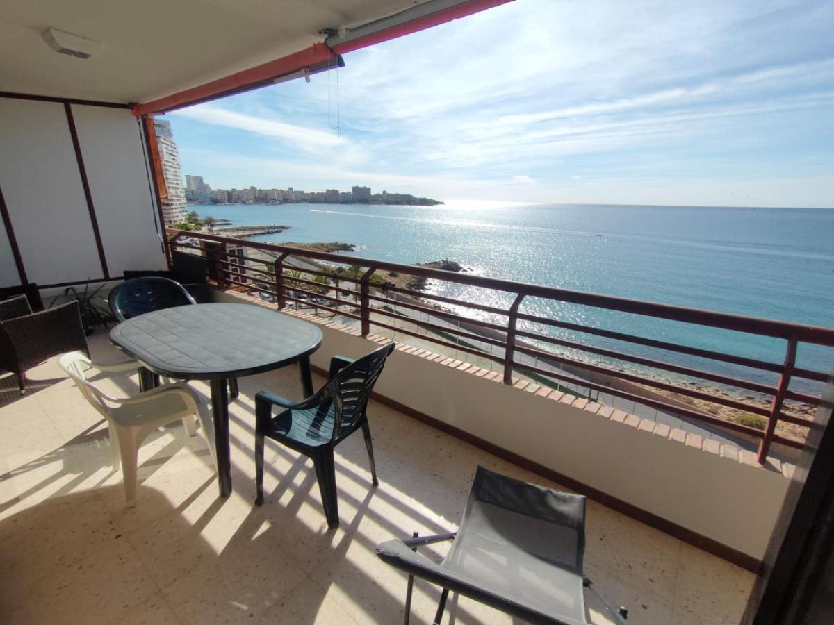 Very Lightful Apartment. Incredible Sea Views. Big Terrace, Swimming Pool. Ac. Very Close To Alicante City Center. Екстер'єр фото