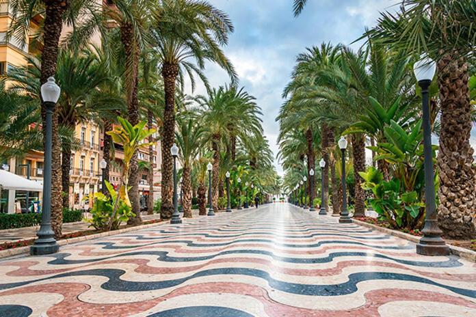 Very Lightful Apartment. Incredible Sea Views. Big Terrace, Swimming Pool. Ac. Very Close To Alicante City Center. Екстер'єр фото